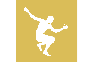 Sportarztpraxis sports health care logo